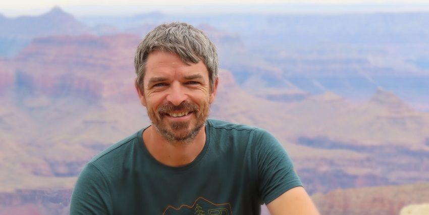 Hermann Sonntag im Nationalpark Grand Canyon